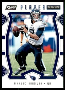 2019 Panini Player of the Day Marcus Mariota Tennessee Titans #30 - Picture 1 of 2