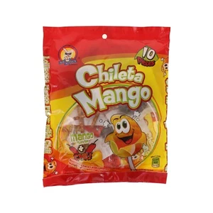 El Azteca Chileta Lollipops Mango W/Chili - Bag 5.6oz - Picture 1 of 2