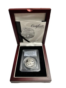 2011 Saint George & The Dragon PCGS DCAM Gem Proof £100 coin Palladium 298/500 - Picture 1 of 8