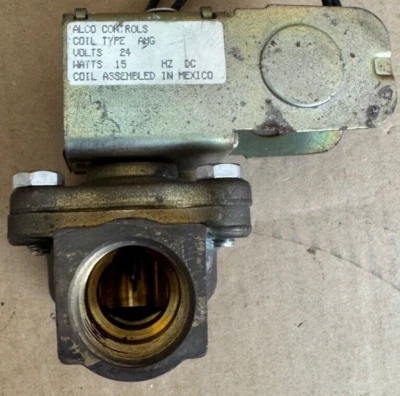 ALCO CONTROLS SOLENOID COIL WITH VALVE PN: X-13758-2445, R0248PK1 - Image 1 of 4
