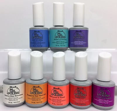 Esmalte en gel IBD Just - Colección DESTINATION 2017 - Los 8 tonos 66578-66585 Foto 1 de 4
