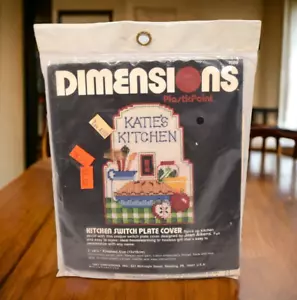 Dimensions Plastic Point Kit 7089 "Kitchen Switch Plate Cover" NOS 1983 - Bild 1 von 7