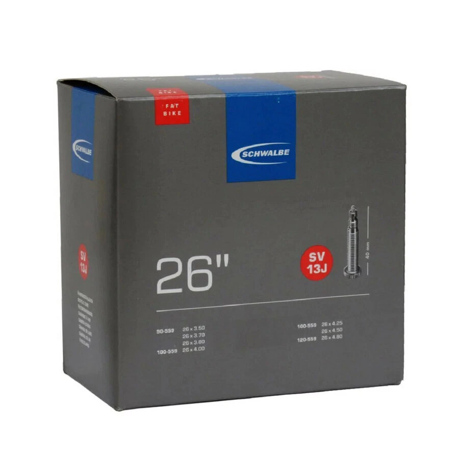 Schwalbe Tube SV13J Fat Bike 26-inch x 3.5 - 4.8 Presta - image 1 of 1