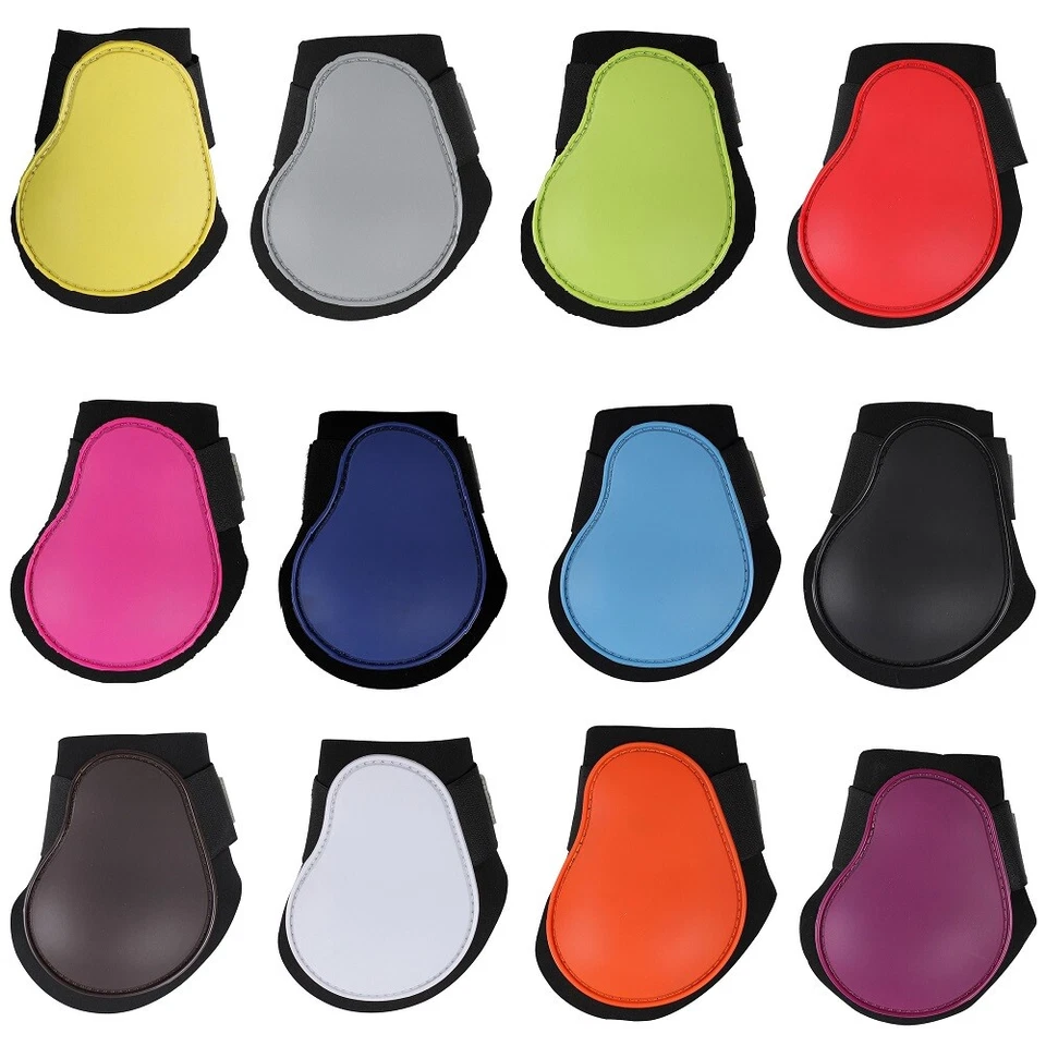 Anatomisch geformte Hartschalen Streichkappen Neoprenfutter für Shetty Pony Full - Bild 1 von 1