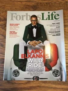 Forbes Life Magazine 2015 Summer Edition, Lapo Elkann Cover - Imagen 1 de 1