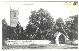 CORNWALL - GULVAL CHURCH nr PENZANCE Argalls Postkarte 1908 GULVAL Poststempel - Bild 1 von 2