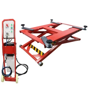 2.7Ton/6000lbsAuto Lift Small Automatic Rise Scissor Car Lift 4.33"-49.2"H 220V - Picture 1 of 24