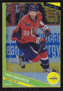 2013-14 O-Pee-Chee Black Rainbow #113 Troy Brouwer