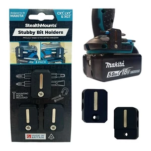Soporte magnético StealthMounts NEGRO Stubby Bit para Makita - Imagen 1 de 2