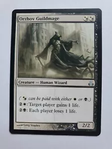 MTG Magic The Gathering Card Orzhov Guildmage Creature Human Wizard White Black - Picture 1 of 2