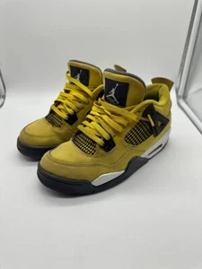Size 7Y - Jordan 4 Retro GS Tour Yellow 2021 - 408452700 - Picture 1 of 11