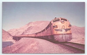 Postcard The Portland Rose Union Pacific Streamliner #18 Huntington Oregon - Picture 1 of 2