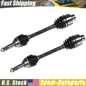 Front Driver & Passenger Pair CV Axle Shaft For Subaru Justy 1.2L 1991-1994 - Picture 1 of 7