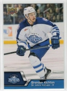 Brenden Kichton 14-15 Upper Deck AHL Hockey Base #69 St. John's IceCaps