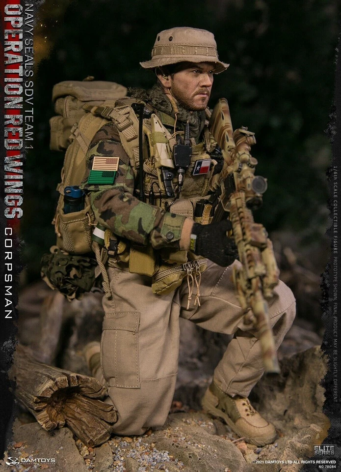 DAMTOYS 78084 NAVY SEALS SDV TEAM 1 Corpsman Operation Red Wings 1/6 FIGURE - Image 1 of 4