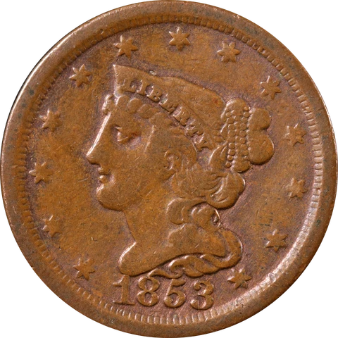 1853 Half Cent Great Deals From The Executive Coin Company Cover