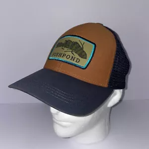 Fishpond Snapback Cap braun Köderabzeichen - Bild 1 von 7