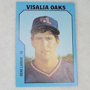 1985 TCMA Visalia Oaks Minor League #14 Gene Larkin