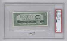 1962-63 Topps Hockey Bucks Jerry Toppazzini PSA 7
