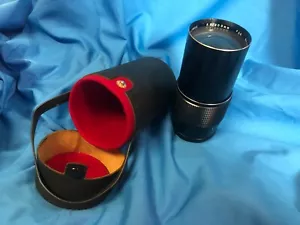 Tele RAYNOX 3.5/200mm 58 Auto Lens + Black & Red Case - Picture 1 of 12