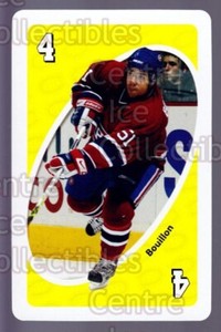 2007-08 Montreal Canadiens UNO #31 Francis Bouillon