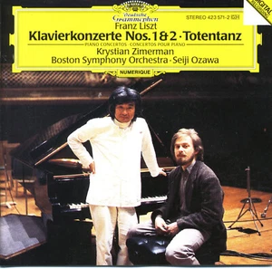 LISZT Piano Concertos N°1 & 2  Totentanz ZIMERMAN OZAWA [CD] - Foto 1 di 3