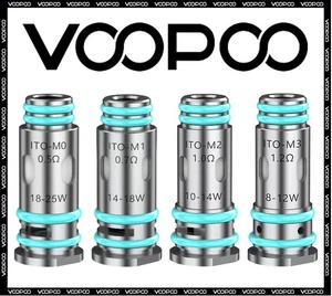 VooPoo ITO Mesh Coils - 0.5 Ω, 0.7 ΩO, 1.0 Ω, 1.2 Ω - jeweils 5 Stück