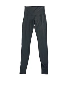Lululemon Black Leggings Size 6 Athletic Pants High Rise READ - Picture 1 of 8
