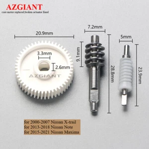 Espejo retrovisor lateral Power Wing engranaje motor plegable para Nissan X-trail Note Máxima - Imagen 1 de 12