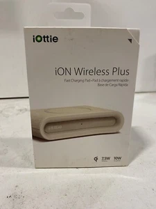 iOttie iON Wireless Mini Fast Charger Qi Charging Pad 7.5W Tan #F4 - Picture 1 of 1