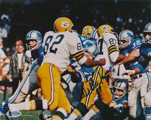 Willie Davis HOF 81 Auto Packers Signed 8x10 Photo SB I II Champs ~ BAS Beckett - Picture 1 of 6