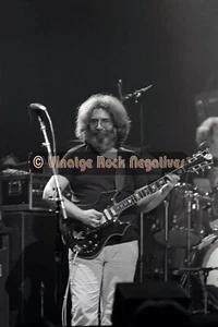 Jerry Garcia JGB Albany 11/4/81 Palace Theatre - Foto de archivo de bellas artes 8,5x11 - Imagen 1 de 1