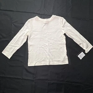 Art Class Toddler Boys 4T Long Sleeve Shirt Off-white NWT - Picture 1 of 5