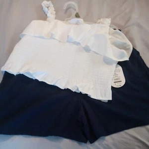 Two Piece Short Set Size 14 16 Kids - Picture 1 of 1
