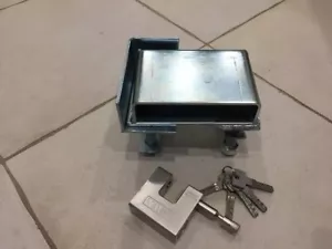 Shipping Container Lock Box & Pad Lock Set Security - FAST DELIVERY-SYDNEY STOCK - Picture 1 of 6