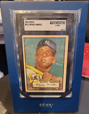 1952 TOPPS MICKEY MANTLE RC SGC AUTH PSA VERIFIED HOLY GRAIL ROOKIE CARD