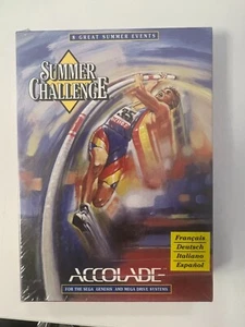 Summer Challenge pal NEU NEW Sega Mega Drive OVP Folie 1-10 Player - Bild 1 von 5