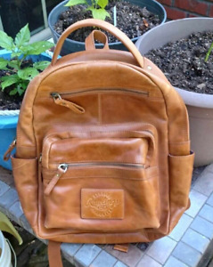 Rawlings Medium Genuine Leather Backpack 15x11x4.5