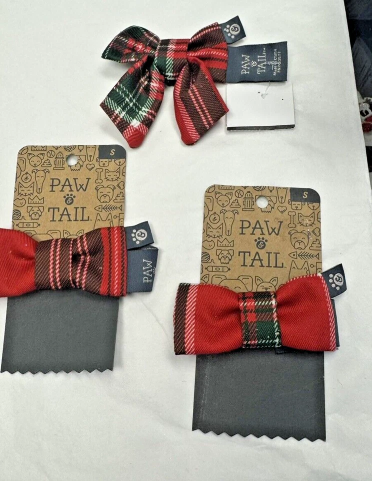 Lote de 3 pajaritas y cola perro mascota tamaño pequeño perro gato Foto 1 de 1