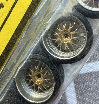 Olavo Scale Wheels 064 Gold Deep Dish 11mm Custom Wheels 1:64