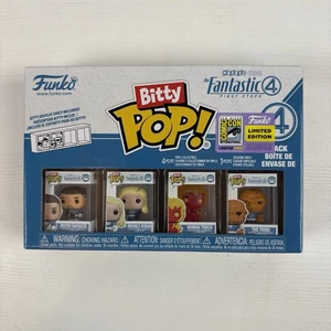 Funko Bitty Pop Fantastic Four 2025 SDCC Exclusive Official Sticker - Picture 1 of 2