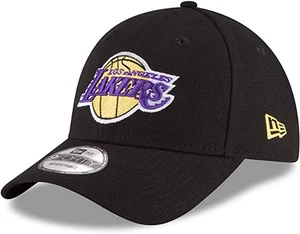 New Era NBA Los Angeles Lakers The League 9Forty Adjustable Cap Black One Size - Picture 1 of 3
