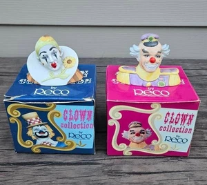 Vintage The Reco Clown Collection Mr Big + Sad Eyes Figuren Z13 - Bild 1 von 5