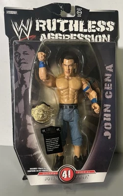 WWE Ruthless Aggression “John Cena” Series 41 Figure 2009 Jakks Pacific NEW - Image 1 of 4