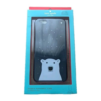 Kate Spade Live Colorfully Polar Bear - Protective Phone Case for iPhone 6/6s - Image 1 of 2