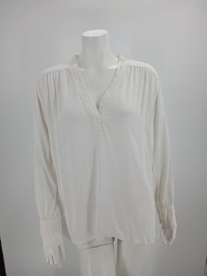Túnica de viscosa Helmut Lang blanca talla L para mujer Foto 1 de 4
