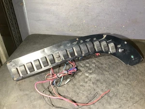 Marine Dash Rocker Switch Panel Board -  Sea Ray P/N: 882250107 - Picture 1 of 11