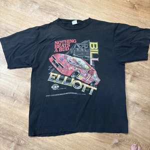 Vintage 1992 Bill Elliott Racing T-Shirt XXL Nascar USA Bud King Of Beers (0400) - Bild 1 von 10