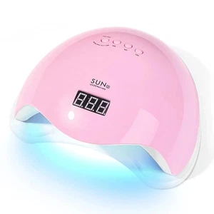 48W UV LED Nail Lamp Gel Dryer Auto Sensor LCD Display 4 Timer Salon Use - Picture 1 of 3