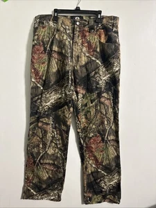 Jeans Mossy Oak uomo 34x30 mimetico pantaloni da caccia gamba dritta outdoor mimetici - Foto 1 di 8